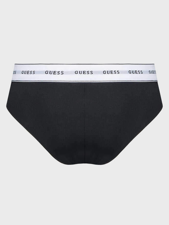 Guess Guess Klasične spodnje hlačke Belle O2BE08 KBBT0 Črna