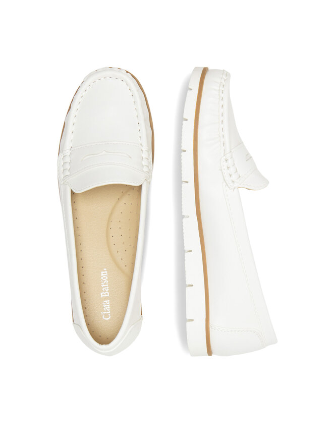 Clara Barson Mocasini Clara Barson WYL3648-1 Alb