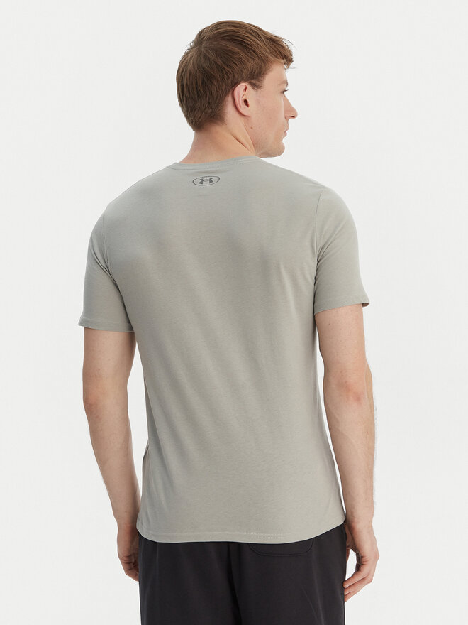 Under Armour Under Armour Футболка Left Chest Logo SS 1326799 Сірий Loose Fit