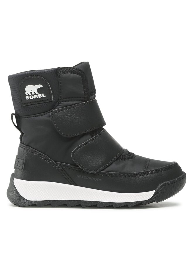 Sorel Snehule Sorel Childrens Whitney II Strap Wp NC3919-010 Čierna