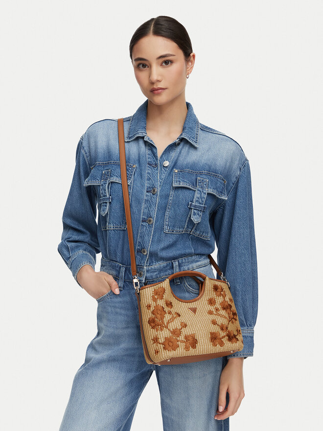 Guess Сумка Guess Kristern Mini HWWF97 43760 Бежевий