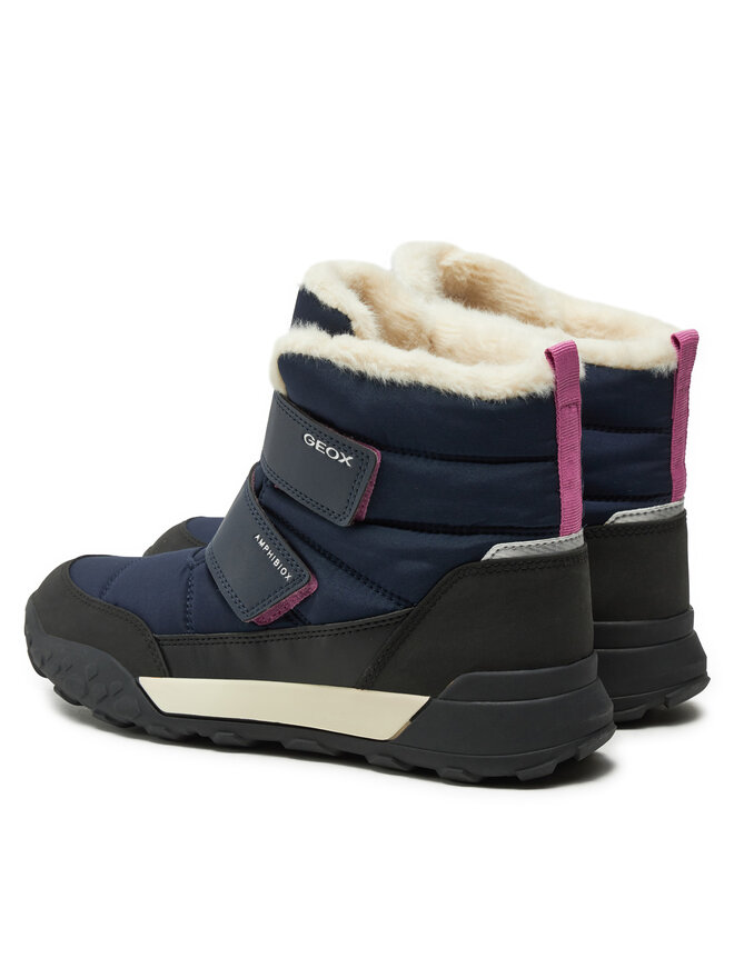 Geox Škornji za sneg Geox J Trekkyup Girl B Ab J46M7B 0FU50 C4002 D Mornarsko modra