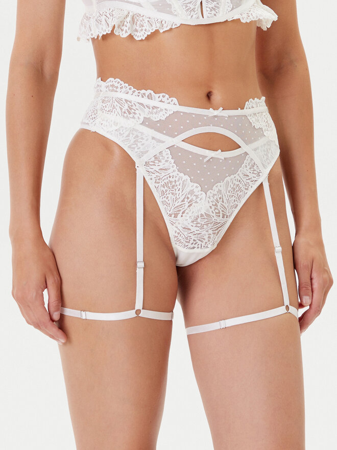Hunkemöller Hunkemöller Стрінги 302384 Écru