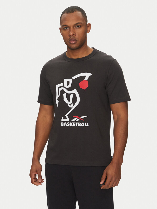 Reebok Reebok Marškinėliai 100218839 Juoda Regular Fit