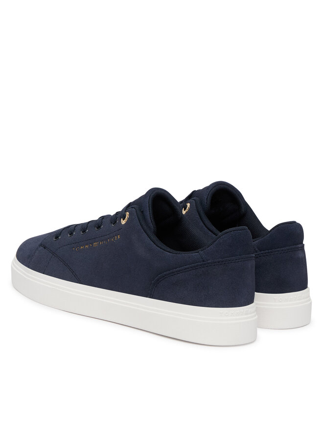 Tommy Hilfiger Sneakers Tommy Hilfiger Logo Cupsole Trainers FW0FW09109 Dunkelblau