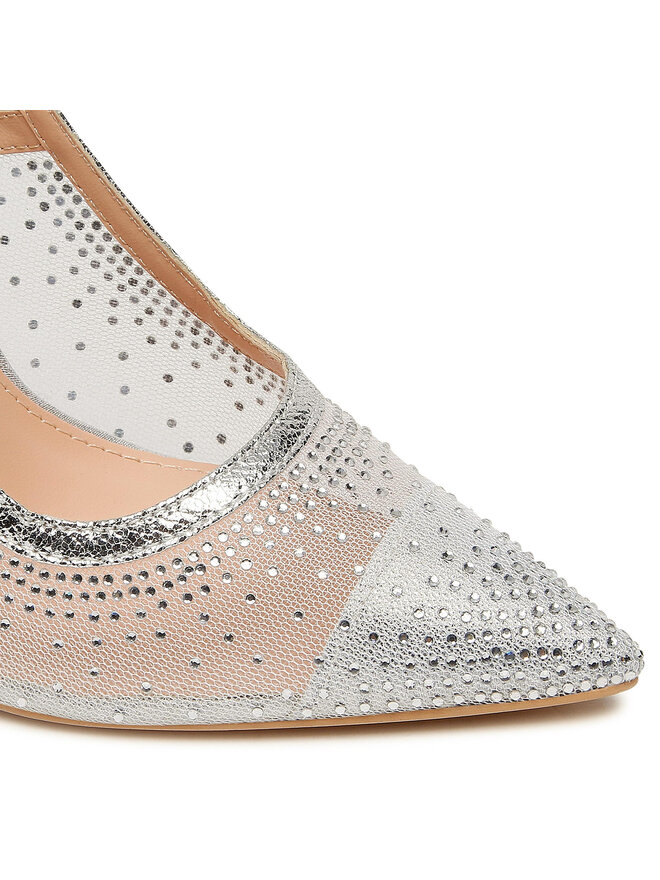 DeeZee High Heels DeeZee 92831-822 Silberfarben