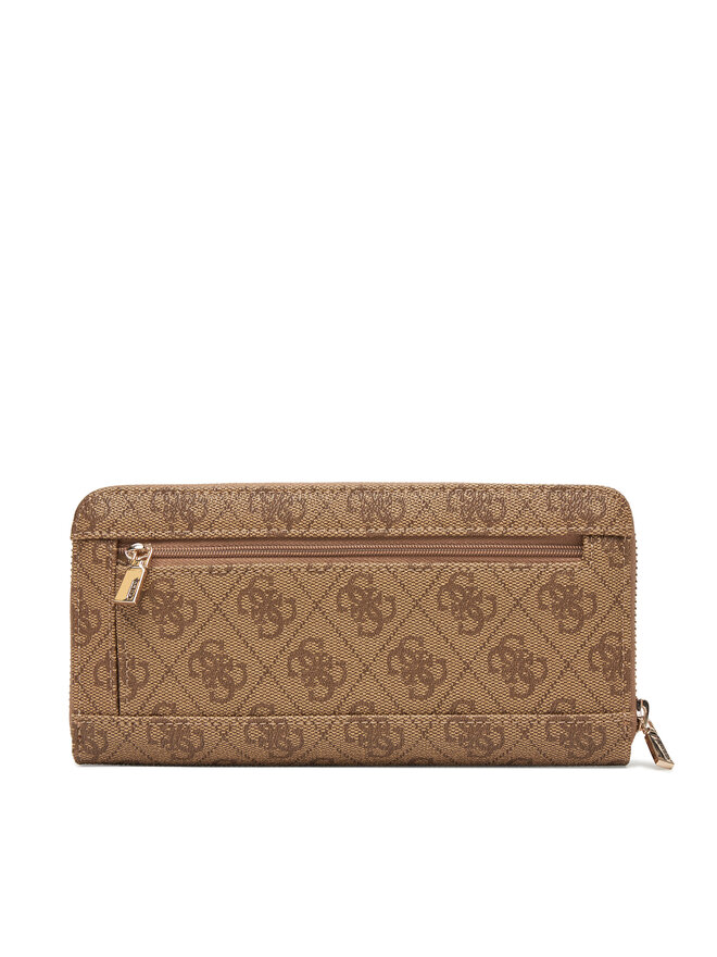 Guess Veľká dámska peňaženka Guess Brenton Slg SWLG96 48146 Hnedá