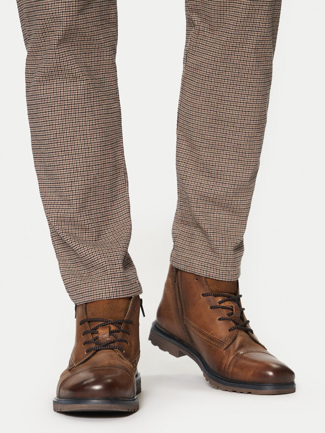 Bugatti Schnürschuhe Bugatti 321A0U3L3500 Braun