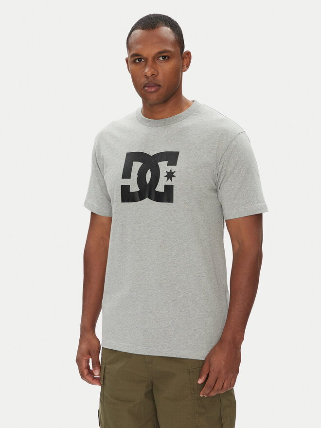 DC DC Marškinėliai ADYZT05373 Pilka Regular Fit