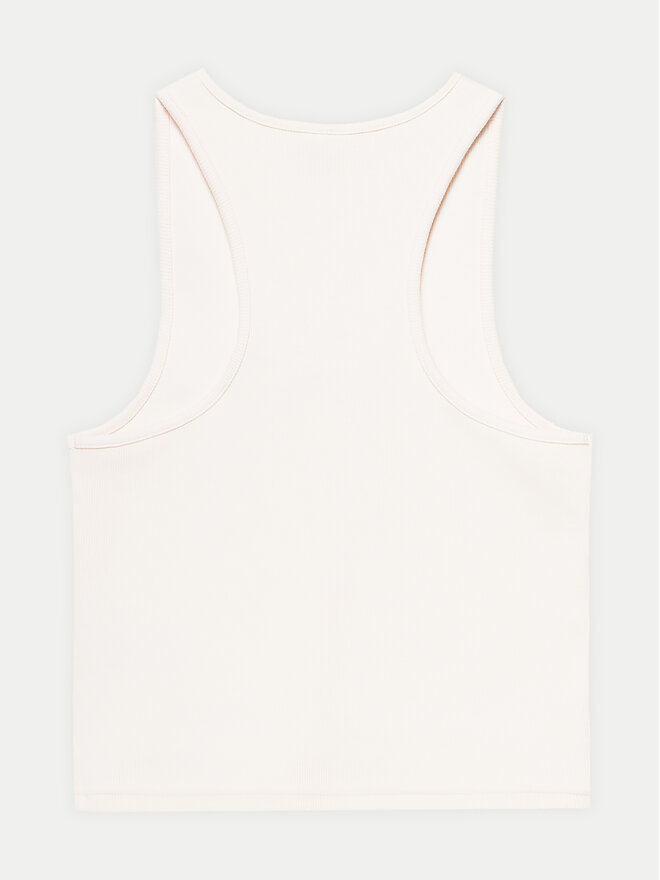 4F 4F Felső 4FWSS24TSLEF066 Ekru Slim Fit