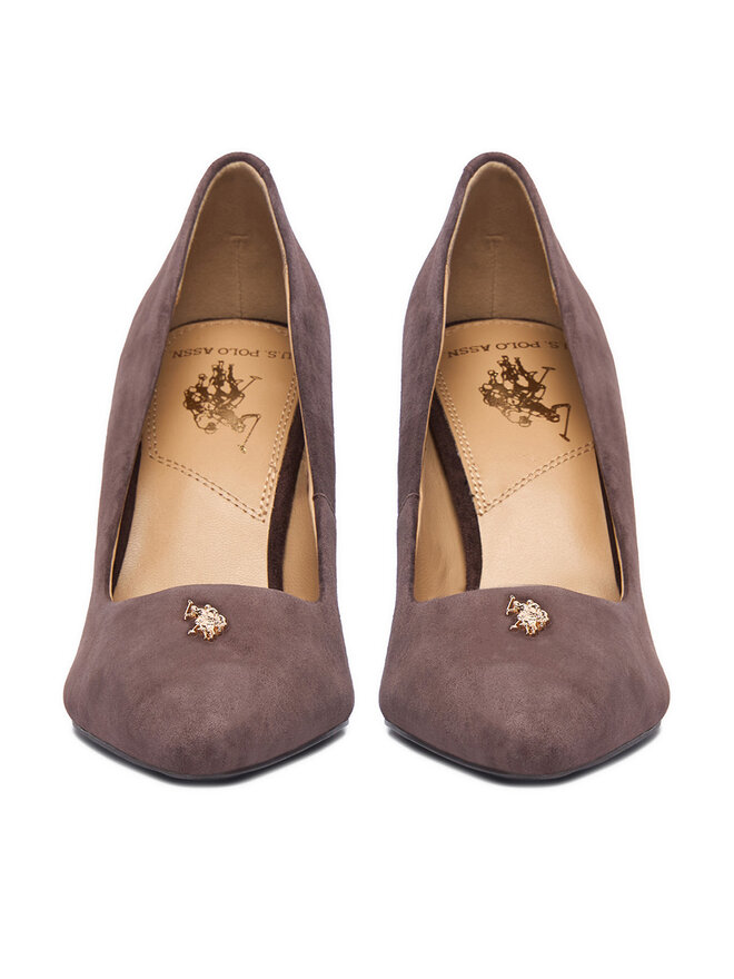 U.S. Polo Assn. Туфлі на шпильці U.S. Polo Assn. EO-JACLYN002W/GL1 Коричневий