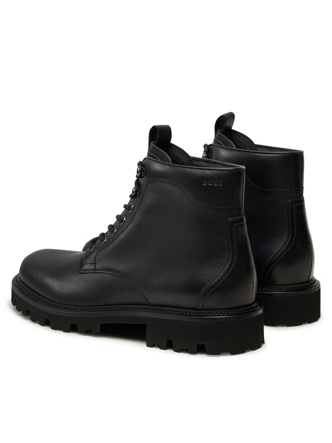 BOSS Schnürstiefeletten Boss Julyo 50529274 Schwarz