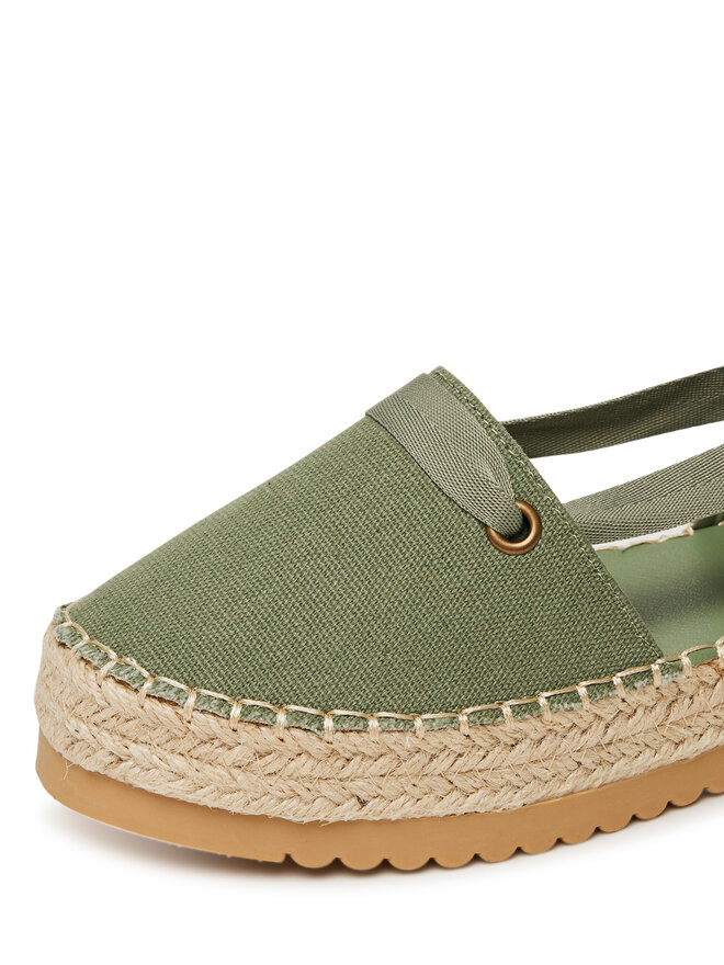 DeeZee Espadryle DeeZee ZYLS093 Zielony