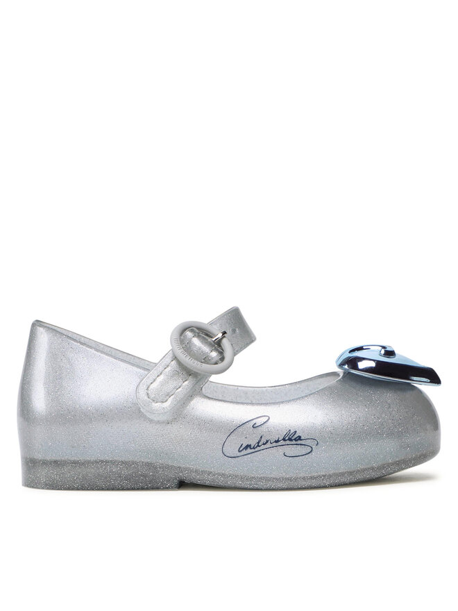 Melissa Półbuty Melissa Mini Melissa Sweet Love + Disn 33447 Srebrny