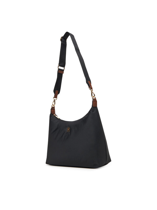 Tommy Hilfiger Τσάντα Tommy Hilfiger Popette Shoulder Bag AW0AW17937 Μαύρο