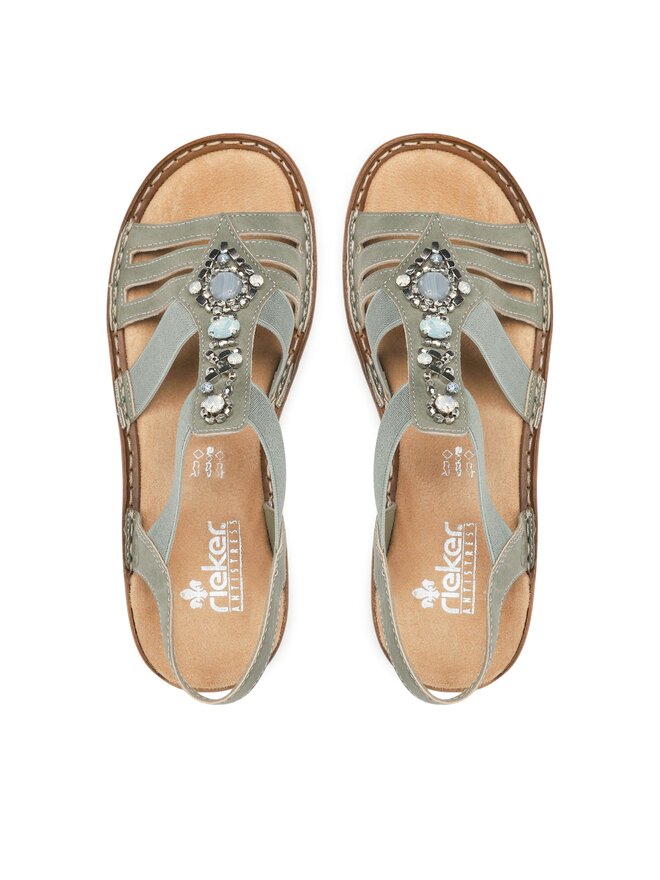 Rieker Sandalen Rieker 60839-52 Grün