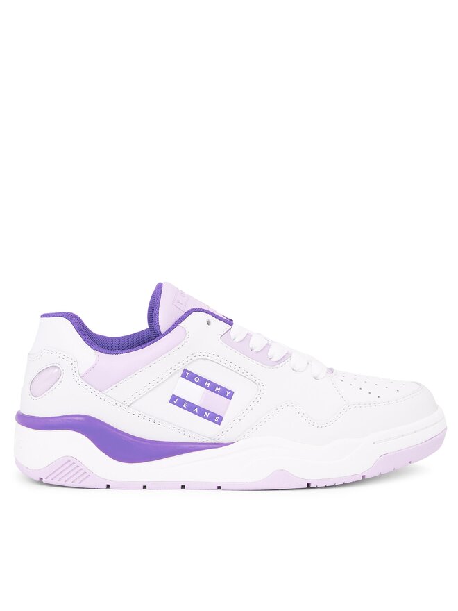 Tommy Jeans Снікерcи Tommy Jeans Tjw New Basket Sneaker Lc EN0EN02524 Фіолетовий