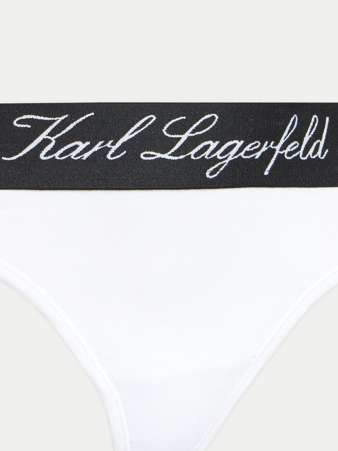 KARL LAGERFELD KARL LAGERFELD Στρίνγκ 240W2128 Λευκό