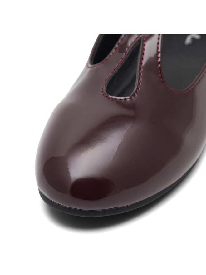 Nelli Blu Baleriny Nelli Blu CM221210-1 Bordowy