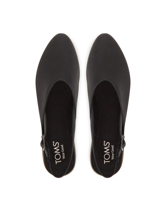 Toms Ballerinas Toms Jade Slingback 10022015 Schwarz