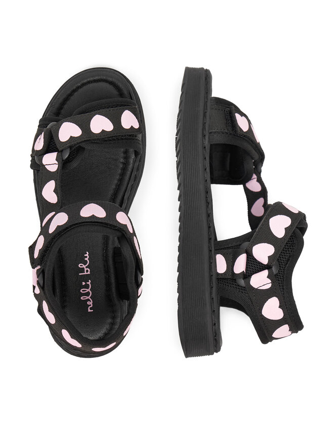 Nelli Blu Σανδάλια Nelli Blu CM403-007 Μαύρο
