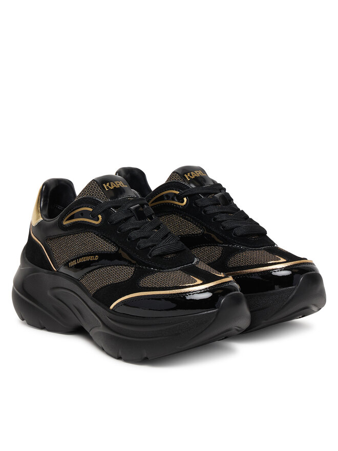 KARL LAGERFELD Sneakers KARL LAGERFELD Kontour Wedge KL68016 Schwarz