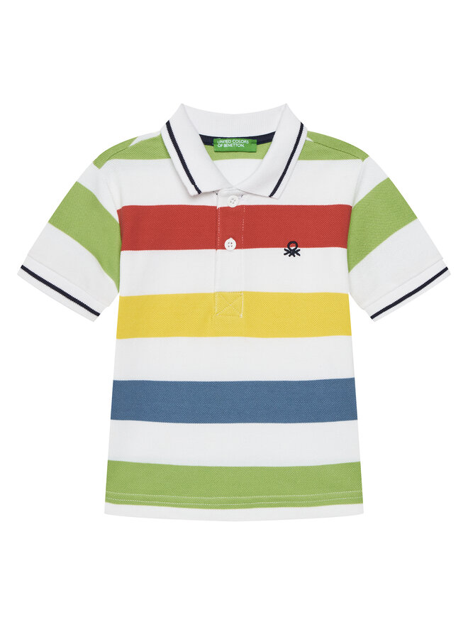 United Colors Of Benetton United Colors Of Benetton Poloshirt 39QAG300V Bunt Regular Fit