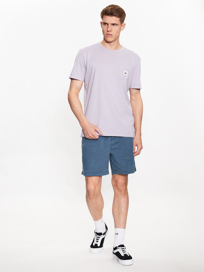 Quiksilver Quiksilver Marškinėliai Sub Missions EQYZT07253 Violetinė Regular Fit
