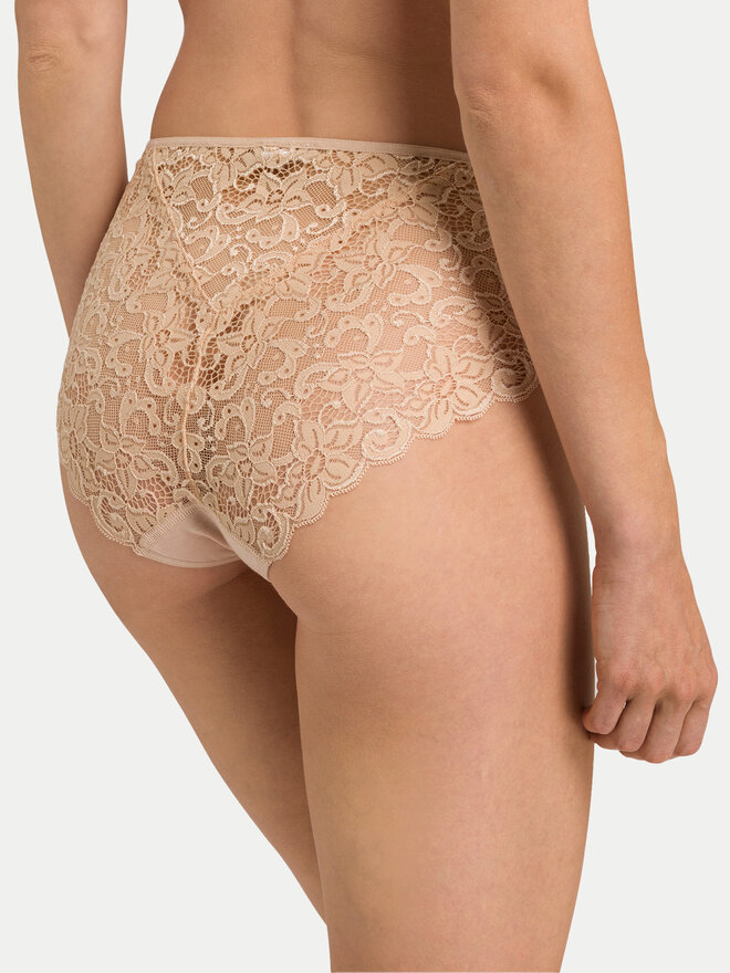 Hanro Hanro Klassischer Damenslip Moments 71480 Beige