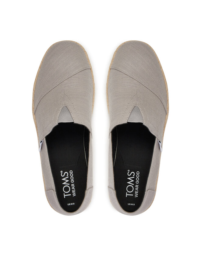 Toms Espadrilky Toms TOMS-Alp Rope 2.0 10019866 Šedá