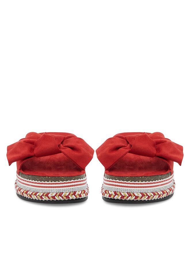 DeeZee Pantoletten DeeZee E2050-3 Rot