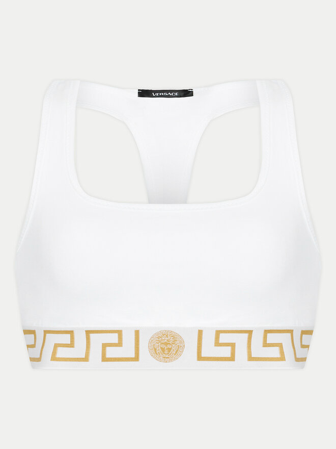 Versace Versace Бюстгальтер-топ AUD01039 1A10011 Білий