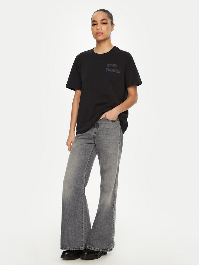 Vero Moda Vero Moda T-Shirt Halle 10321318 Μαύρο Loose Fit