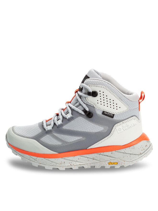 Jack Wolfskin Bakancs Jack Wolfskin Terraventure Texapore Mid W 4049991 Szürke