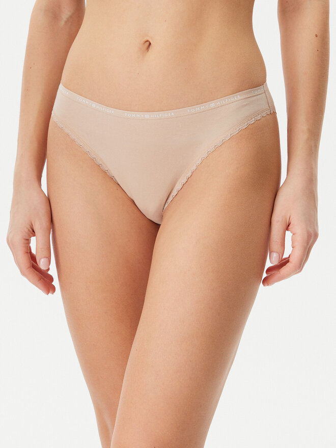 Tommy Hilfiger Tommy Hilfiger Set 3 parov spodnjih hlačk UW0UW05953 Pisana
