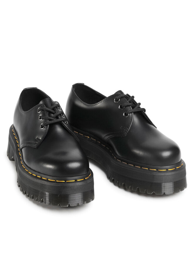 Берци Dr. Martens 1461 Quad 25567001 Чорний | evzuttya.com.ua