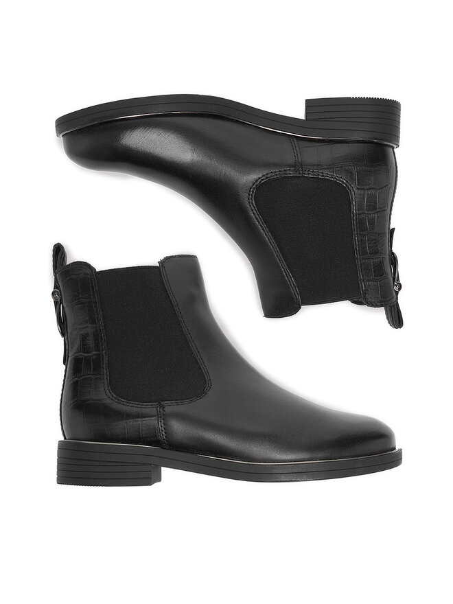 Lasocki Kotníková obuv s elastickým prvkem Lasocki CEO-RST-56006-01 Černá