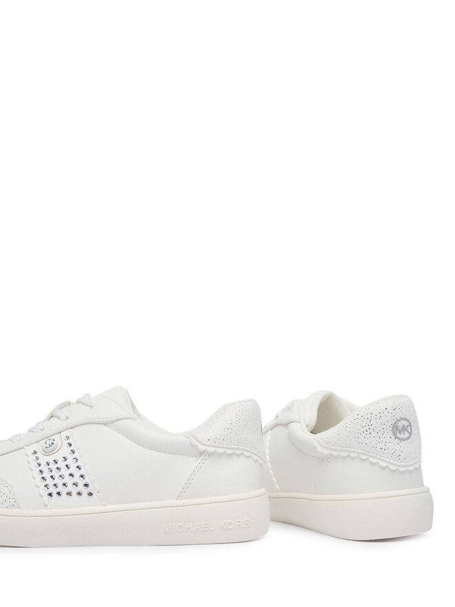 MICHAEL Michael Kors Снікерcи MICHAEL Michael Kors Jem Scotty Charm MK04163102 Білий