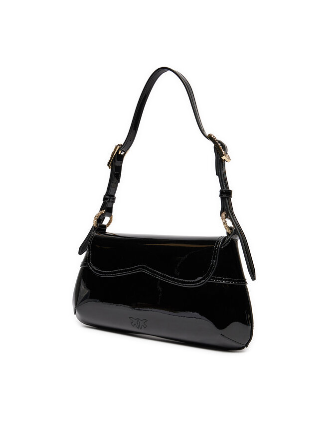 PINKO Handtasche PINKO 520 Shoulder Classic Fl AI 24-25 PLTT 103763 A1UP Schwarz