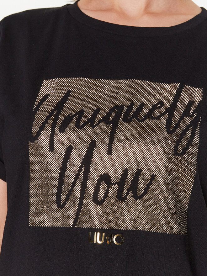 Liu Jo Liu Jo T-Shirt WA3277 JS923 Μαύρο Relaxed Fit
