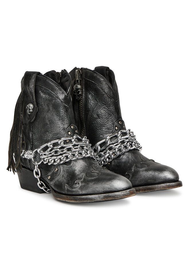 NEW ROCK Western csizmák NEW ROCK M-WSTM003TES-S1 Fekete