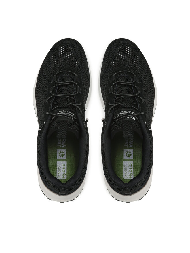 Снікерcи Jack Wolfskin Dromoventure Knit Low M 4056661 Чорний