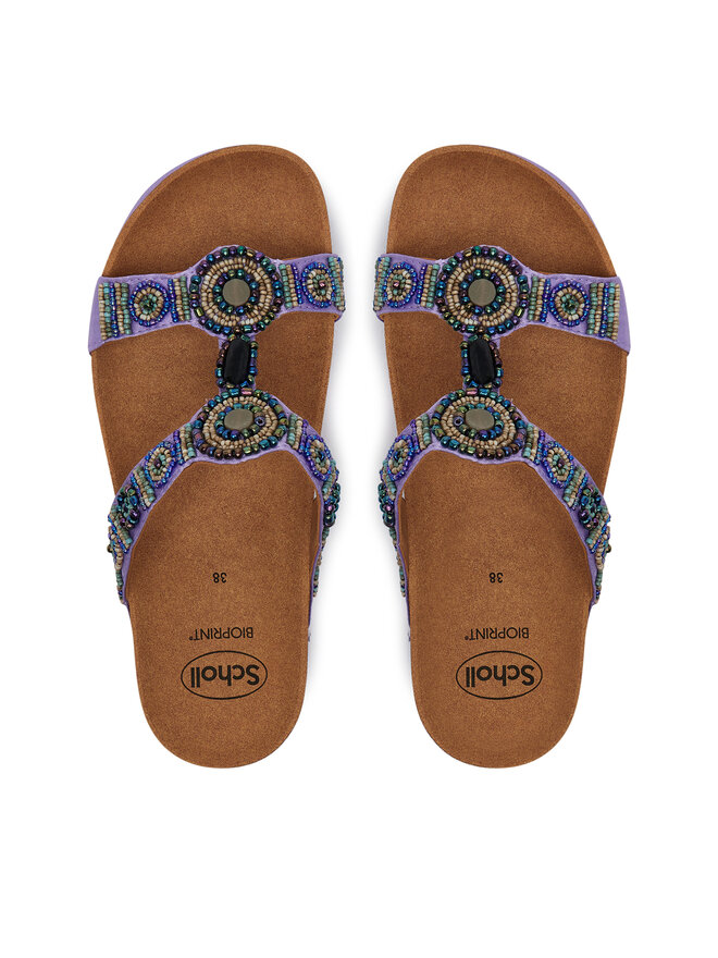 Scholl Pantoletten Scholl New Bogota MF26607 1033 Violett