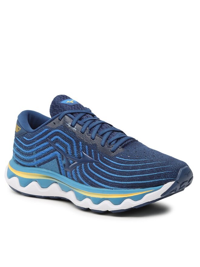 Mizuno Маратонки за бягане Mizuno Wave Horizon 6 J1GC222613 Син