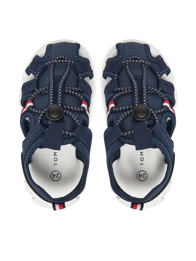 Tommy Hilfiger Sandale Tommy Hilfiger T1B2-33895-1591 S Bleumarin