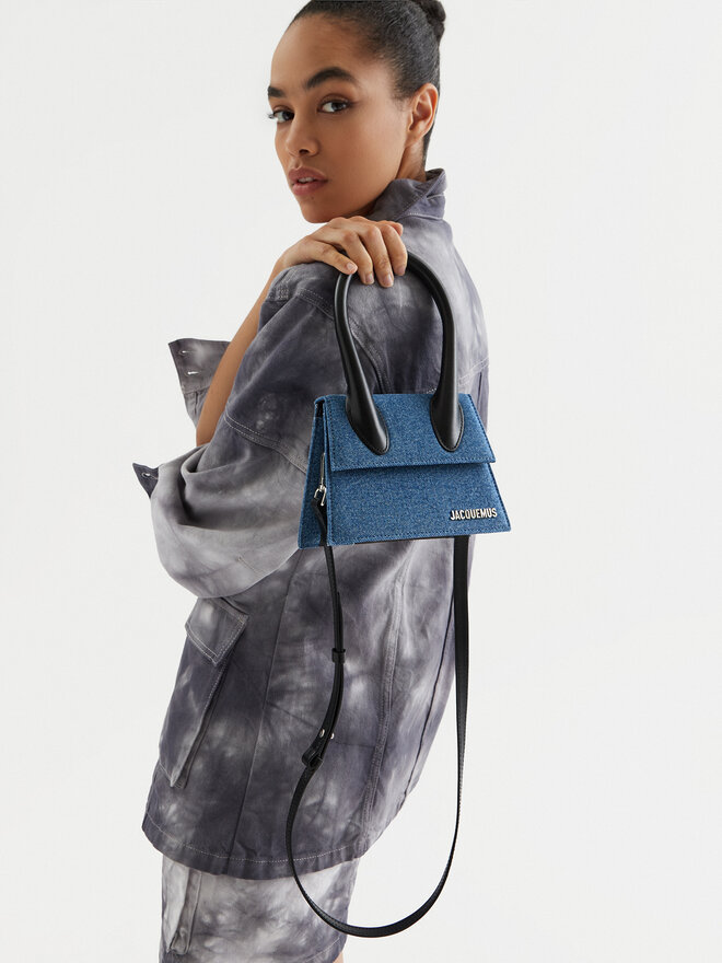JACQUEMUS Geantă JACQUEMUS Le Chiquito 213BA002 Albastru