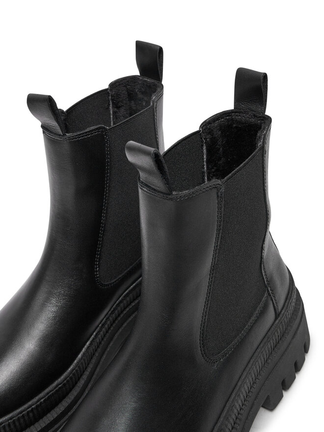 Tamaris Kotníková obuv s elastickým prvkem Tamaris 1-25494-41 Černá