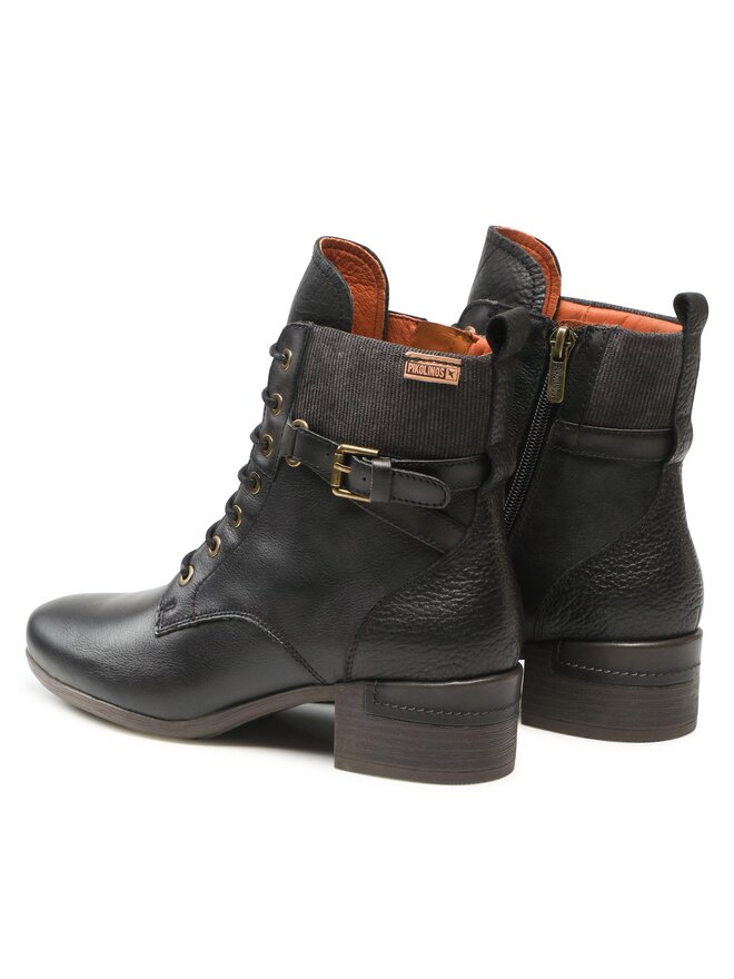 Pikolinos Μποτάκια Pikolinos W6W-8953C1 Μαύρο