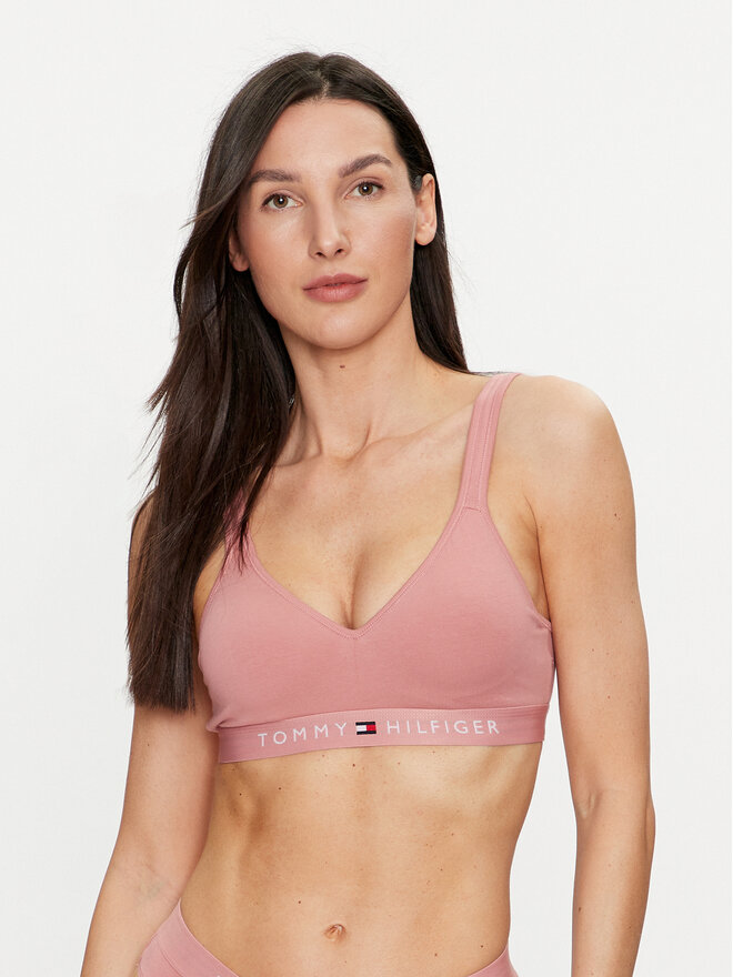 Tommy Hilfiger Tommy Hilfiger Melltartó felső UW0UW04612 Rózsaszín