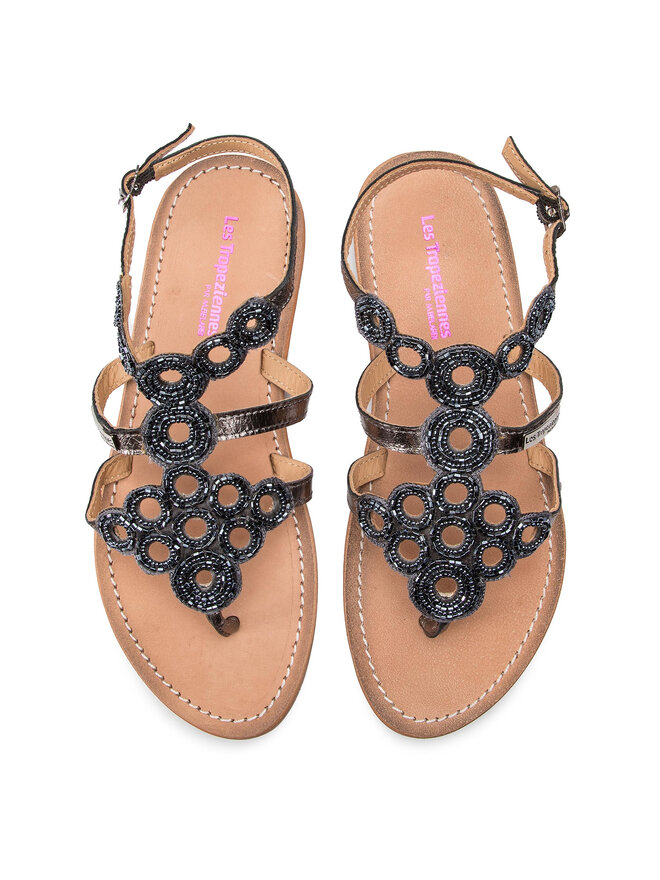 Sandales Les Tropeziennes Ofelie 07168 Argent chaussures